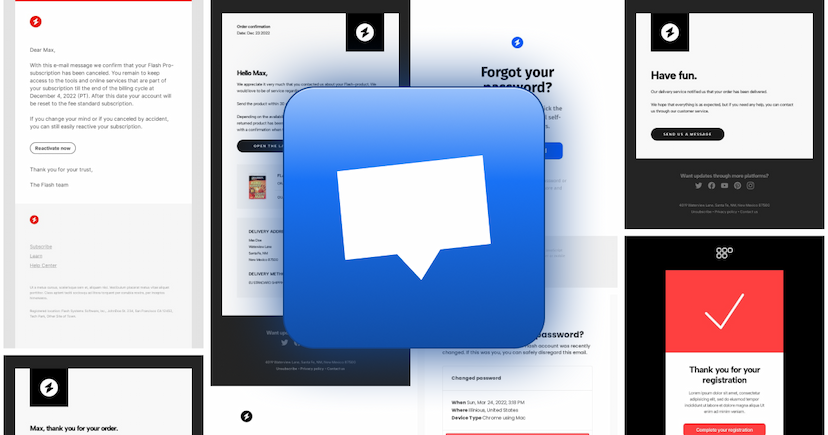 Email Templates for Crisp