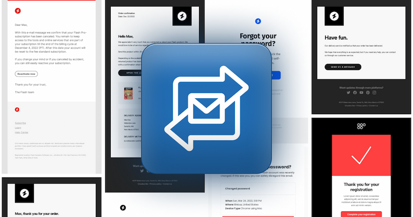 Email Templates for Zeptomail